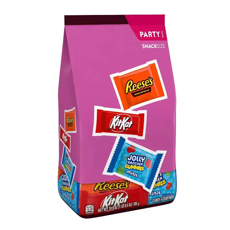 Reese's, Jolly Rancher, Kit Kat Assorted Flavored Snack Size Candy - 24.9oz