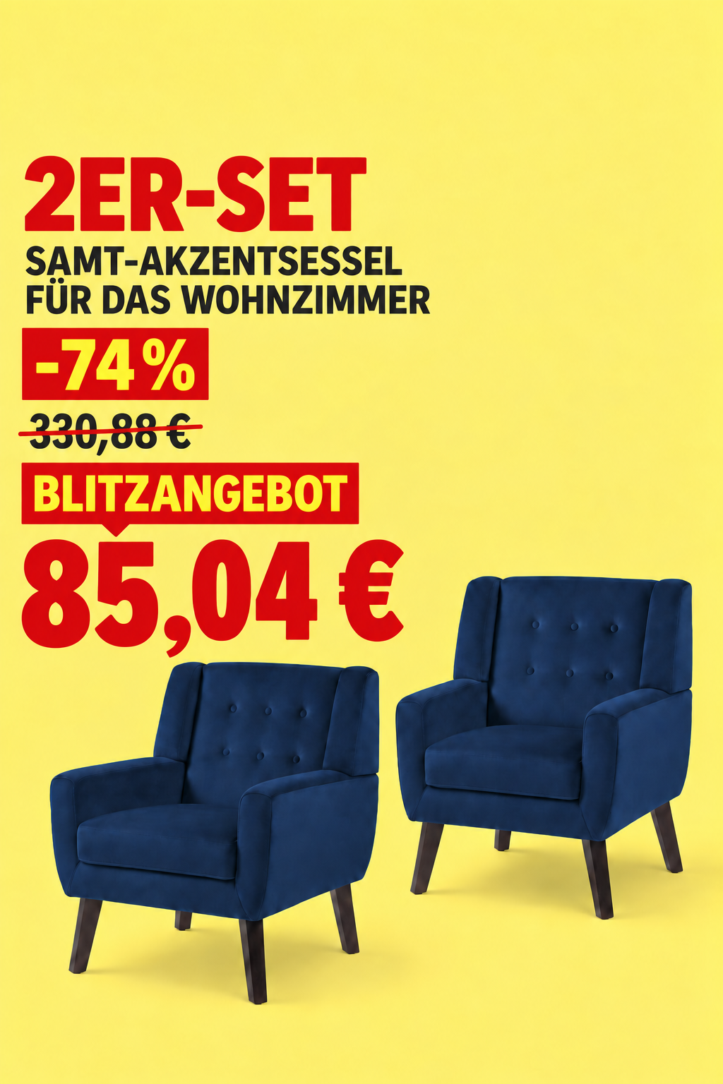 Fauteuil d'appoint pour salon