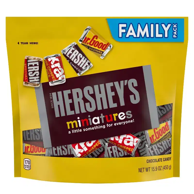 HERSHEY'S Miniatures Assorted Chocolate Candy - 15.9oz