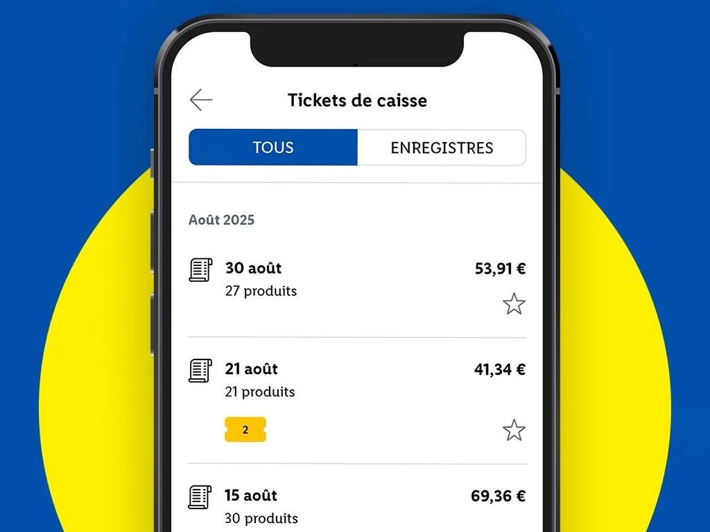 Vos TICKETS DE CAISSE num&eacute;riques